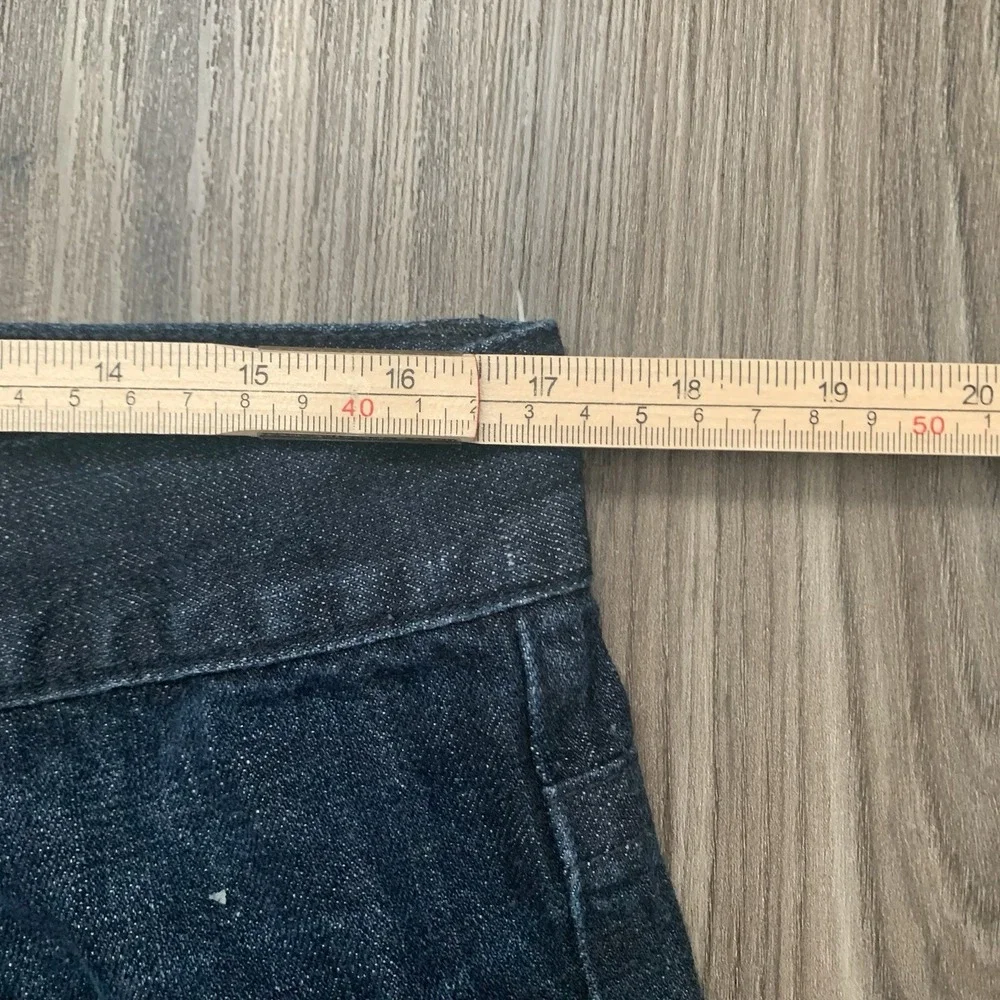 Avirex Jeans Blue‎ Relaxed Baggy Denim Dark Wash Mens 36x34*(34x31) Y2K Skater